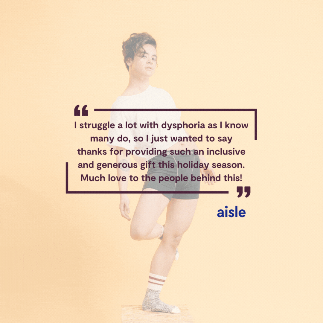 Boxers are FINALLY back, and going fast Period Aisle