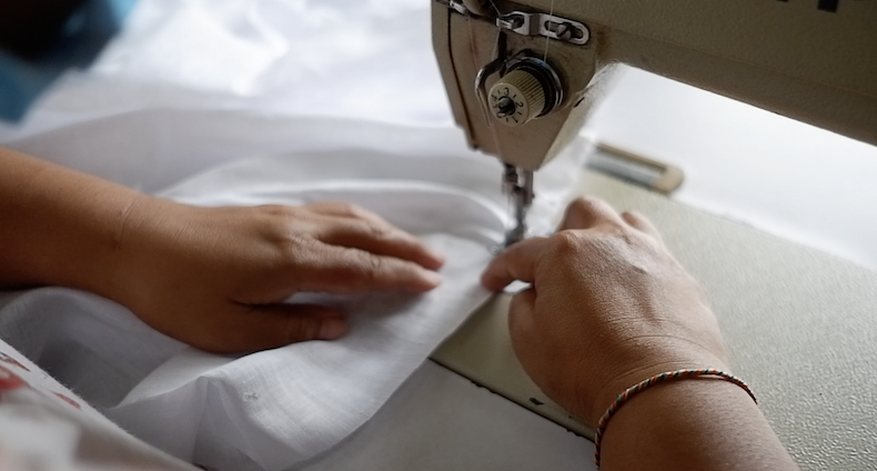 Handmade garment construction at UNIKSPACE