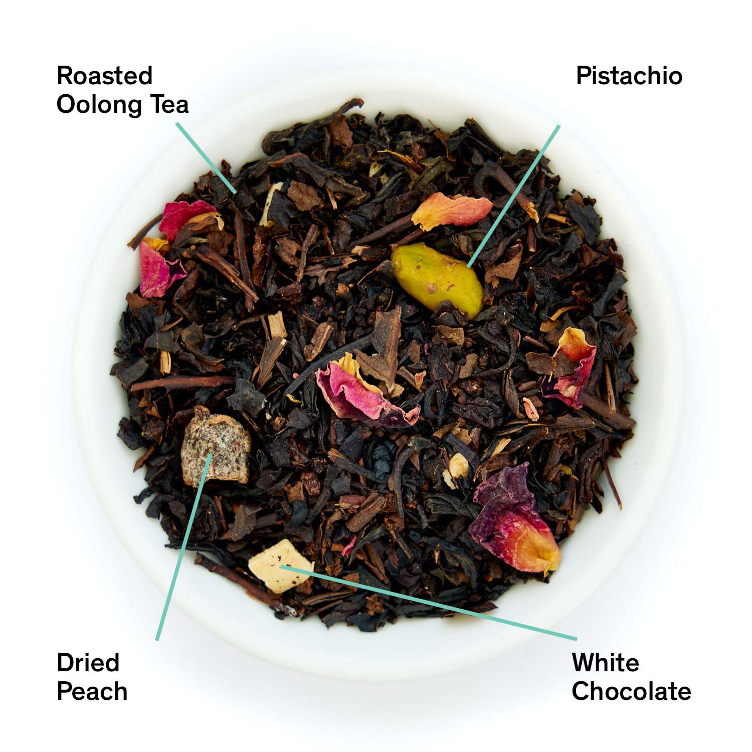 Dark Iris Tea Leaves