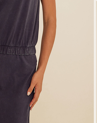 Laela Mineral Wash Eco Jersey Tank