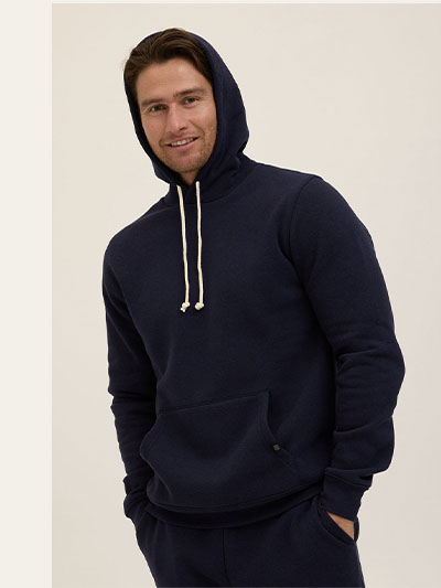 Men's Core Triblend Fleece Pullover Hoodie