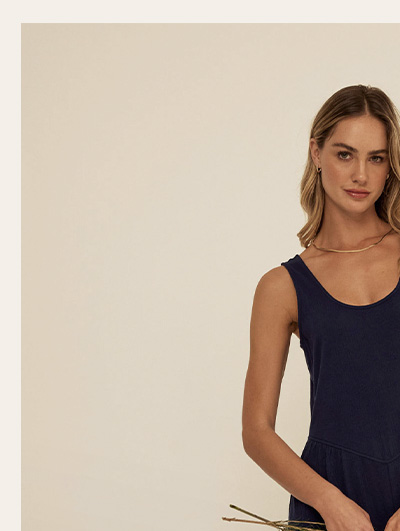 Eira Smocked Jersey Jumpsuit