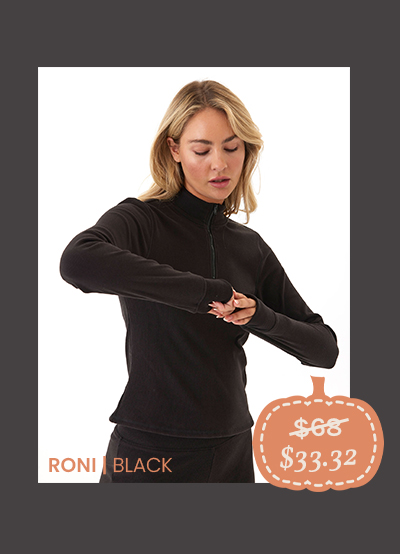 Roni Brushed Performance Rib 1/4 Zip Pullover