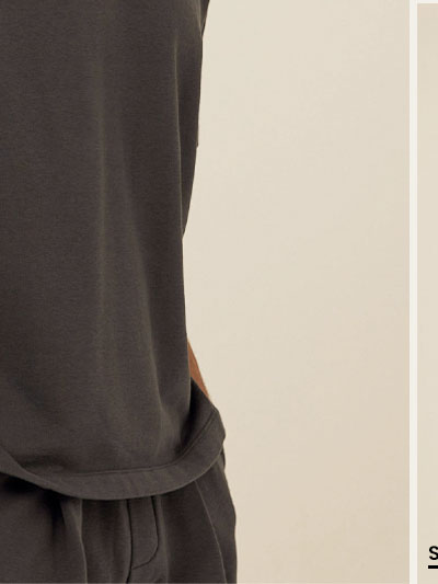 Maxwell Cotton Blend Terry Relaxed Tee