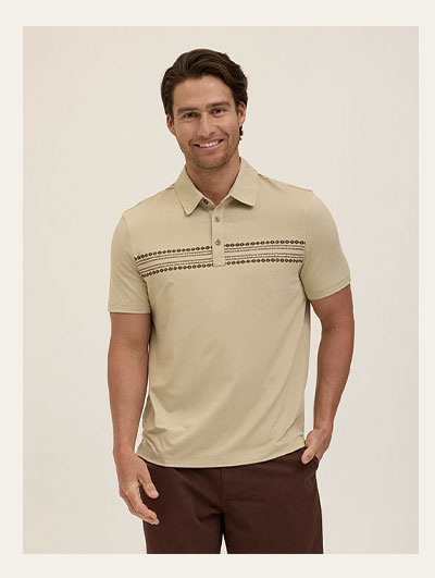Phineas Luxe Jersey Short Sleeve Polo