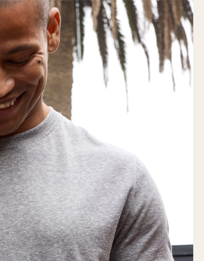 Triblend Crew Neck Tee