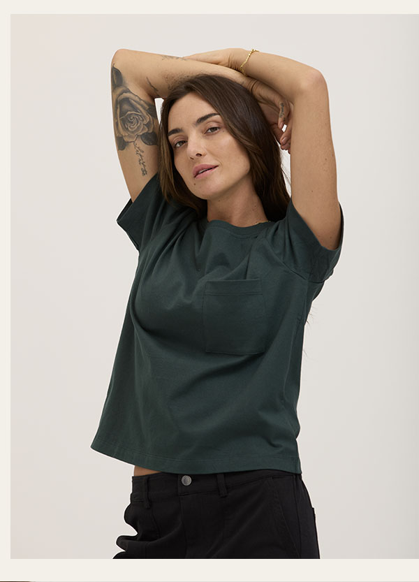 Emmy Essential Jersey Crew Tee