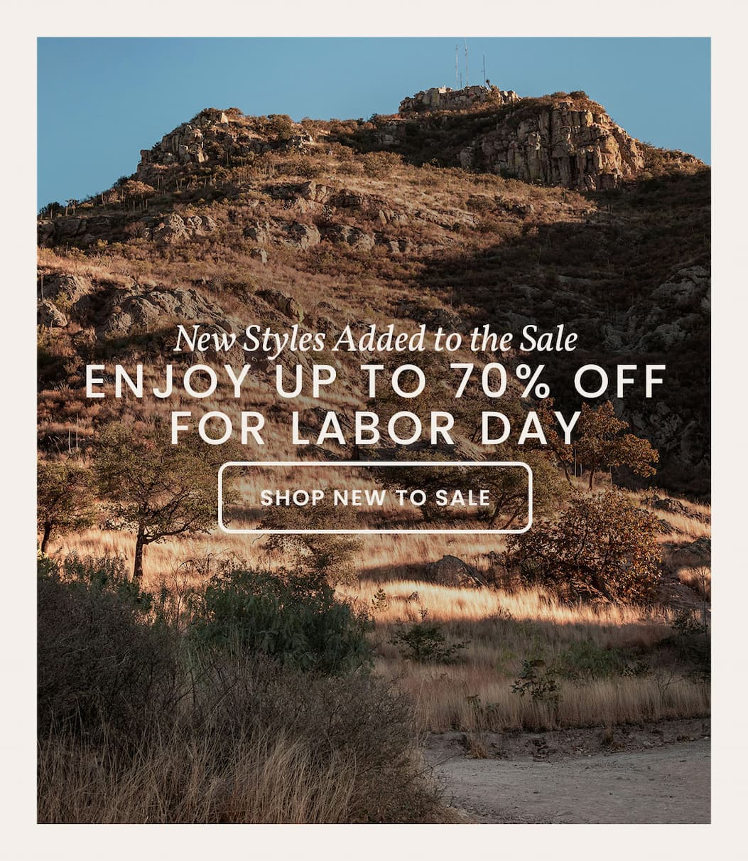 Shop New to Sale