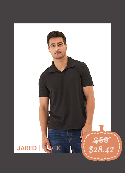 Jared Luxe Jersey Short Sleeve Polo