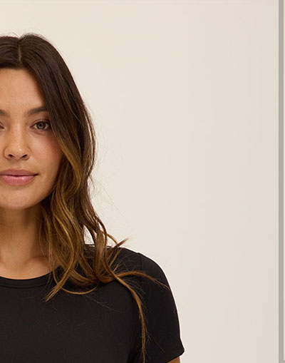 Core Luxe Jersey Crew Neck Tee