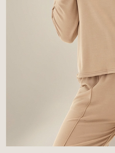 Eleanor Modal Terry Collared Top