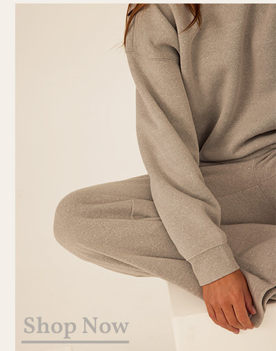 Karlie Triblend Fleece Mock Neck Pullover