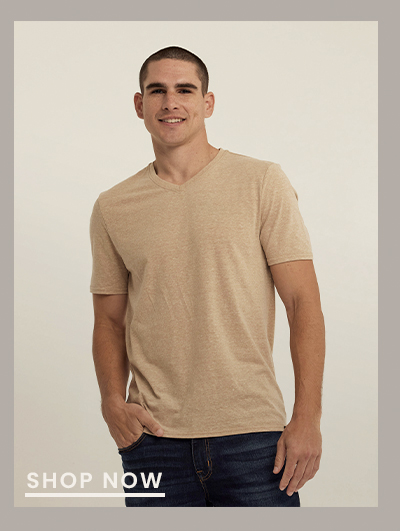 Triblend V-Neck Tee
