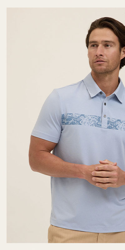Phineas Luxe Jersey Short Sleeve Polo