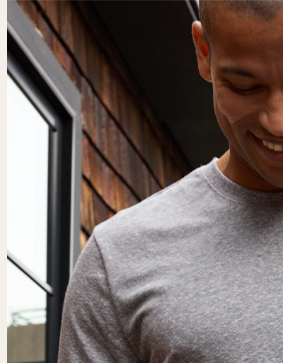 Triblend Crew Neck Tee