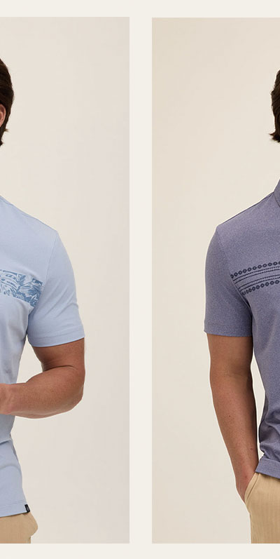 Phineas Luxe Jersey Short Sleeve Polo