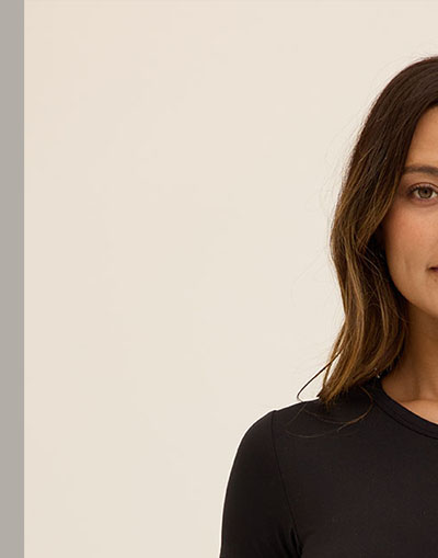 Core Luxe Jersey Crew Neck Tee