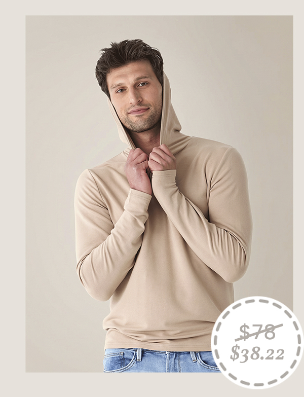 Dex Modal Terry Pullover Hoodie