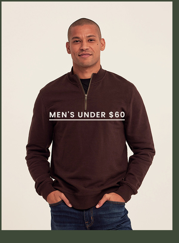 Shop Men's Under $60