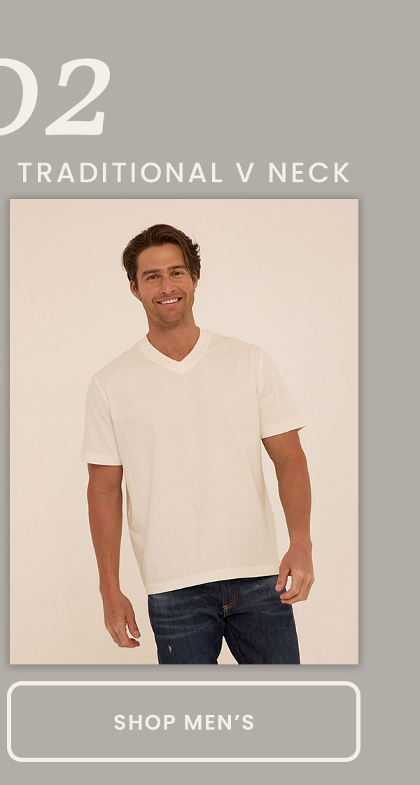 Roger Essential Jersey Relaxed V-Neck Tee