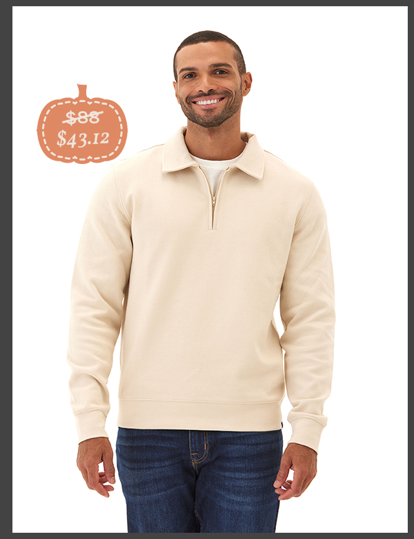Briggs Knit Jacquard 1/4 Zip Pullover