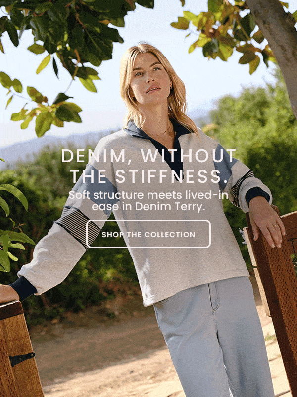 Shop Denim Terry