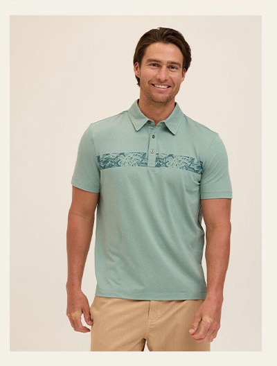 Phineas Luxe Jersey Short Sleeve Polo