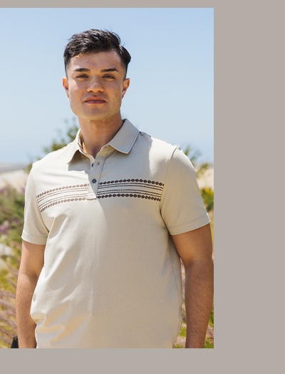 Phineas Luxe Jersey Short Sleeve Polo