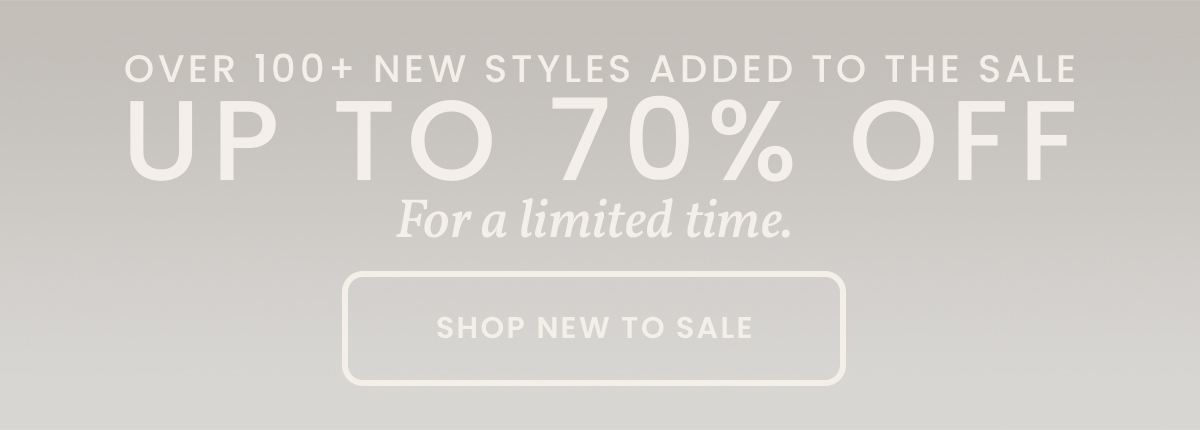 Shop New to Sale