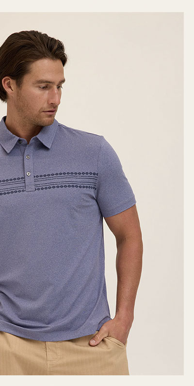 Phineas Luxe Jersey Short Sleeve Polo