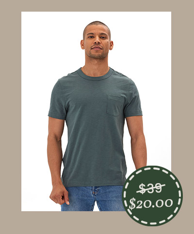 Ryker Slub Jersey Pocket Tee