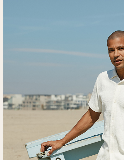Archer Jacquard Textured Stripe Button-Down Pocket Shirt