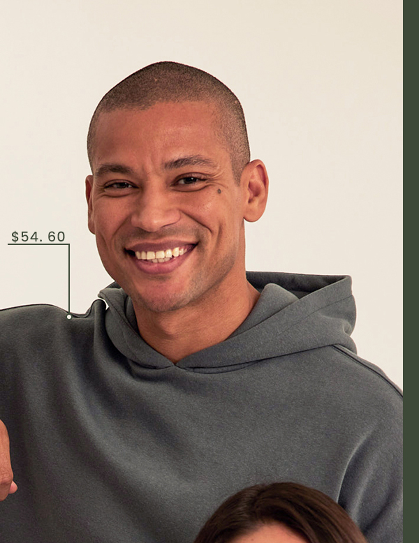 Marcel Triblend Fleece Oversized Hoodie