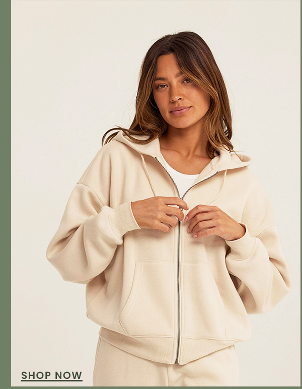 Corissa Triblend Fleece Zip Hoodie