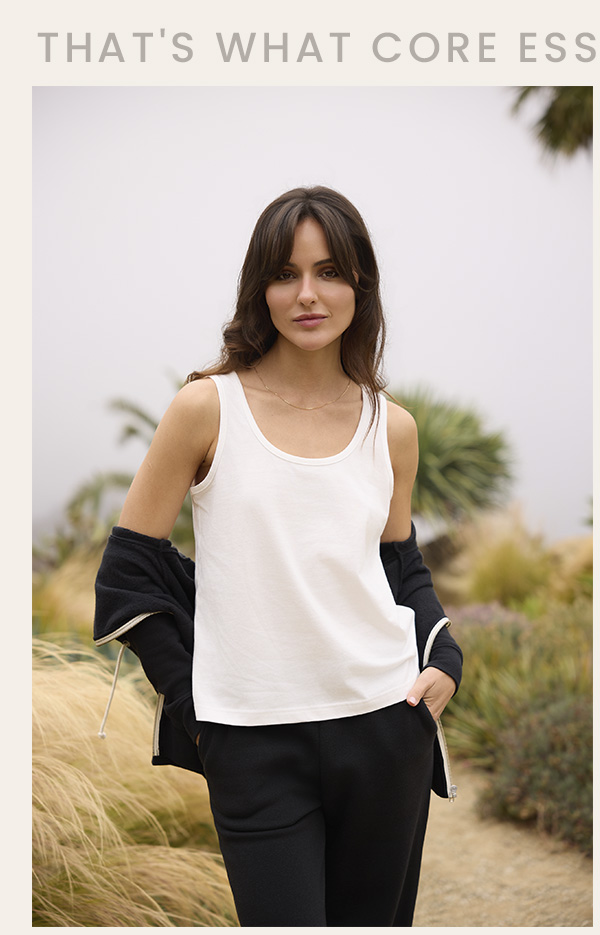 Core Organic Cotton Tank Top