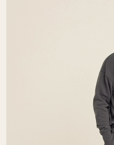 Marcel Triblend Fleece Oversized Hoodie