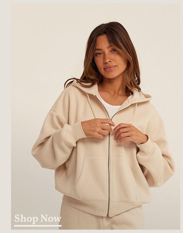 Corissa Triblend Fleece Zip Hoodie