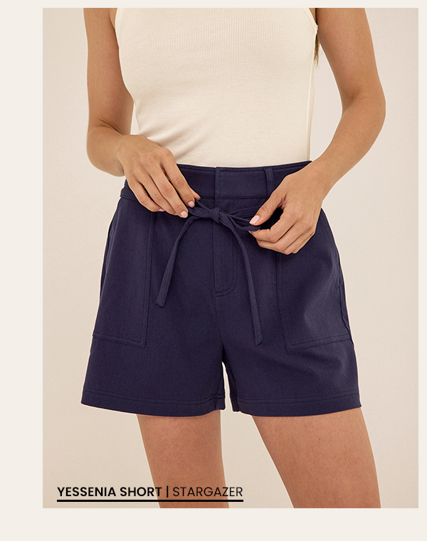 Yessenia Stretch Twill Short