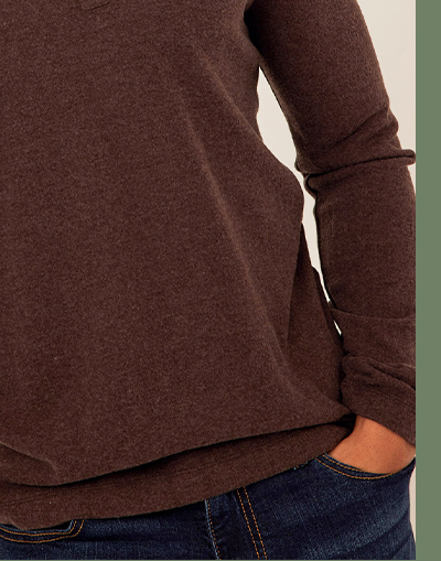 Elias Sweater Knit Long Sleeve Henley