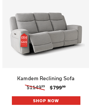 Kamdem Reclining Sofa | $799.99 | SHOP NOW >