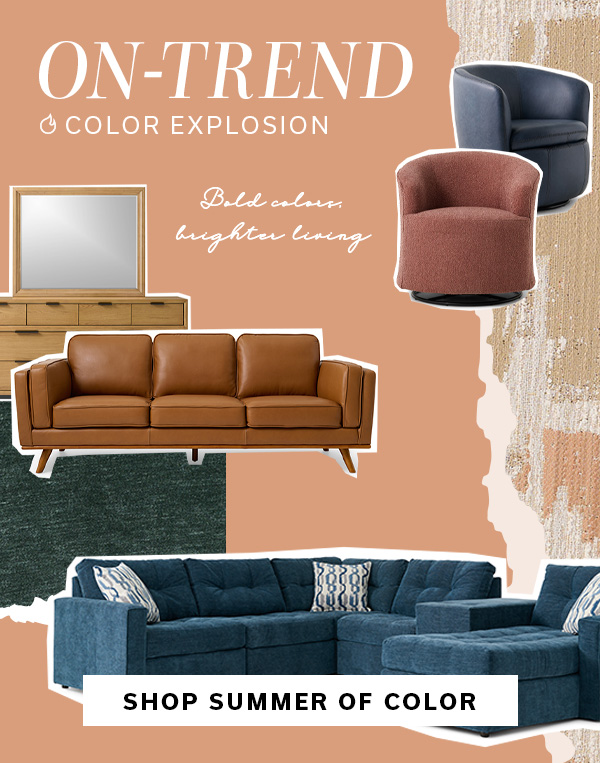 On-Trend | Color Explosion | SHOP SUMMER OF COLOR >