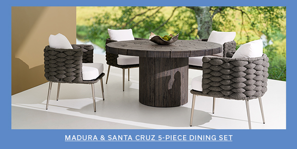 Madura & Santa Cruz 5-Piece Dining Set >