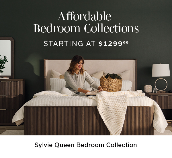 Affordable Bedroom Collections starting at $1299.99 | Sylvie Queen Bedroom Collection >