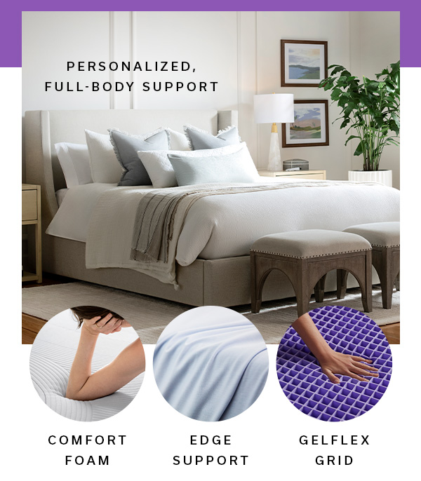 Personalized, Full-Body Support | SHOP NOW >