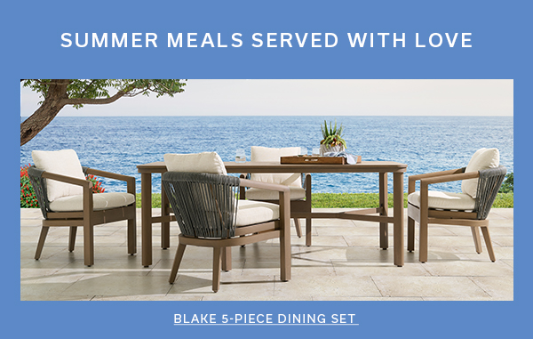 Summer Meals Served with Love | Blake 5-Piece Dining Set >