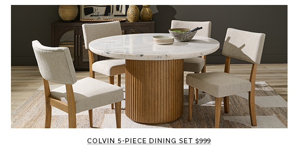 Colvin 5-Piece Dining Set $999 >
