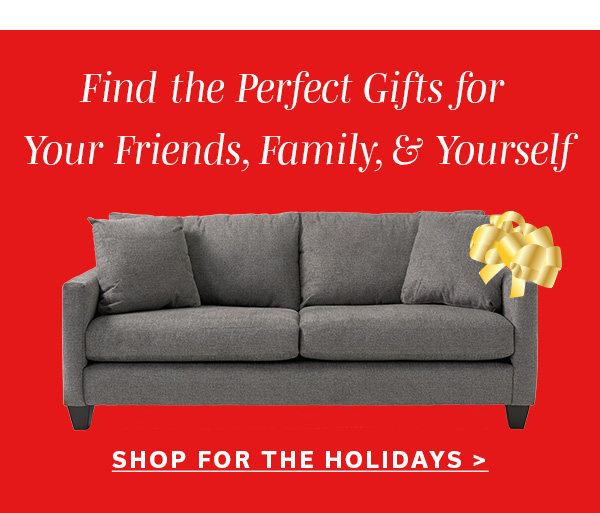 Find the Perfect Gifts for Your Friends, Family, & Yourself | SHOP FOR THE HOLIDAYS >