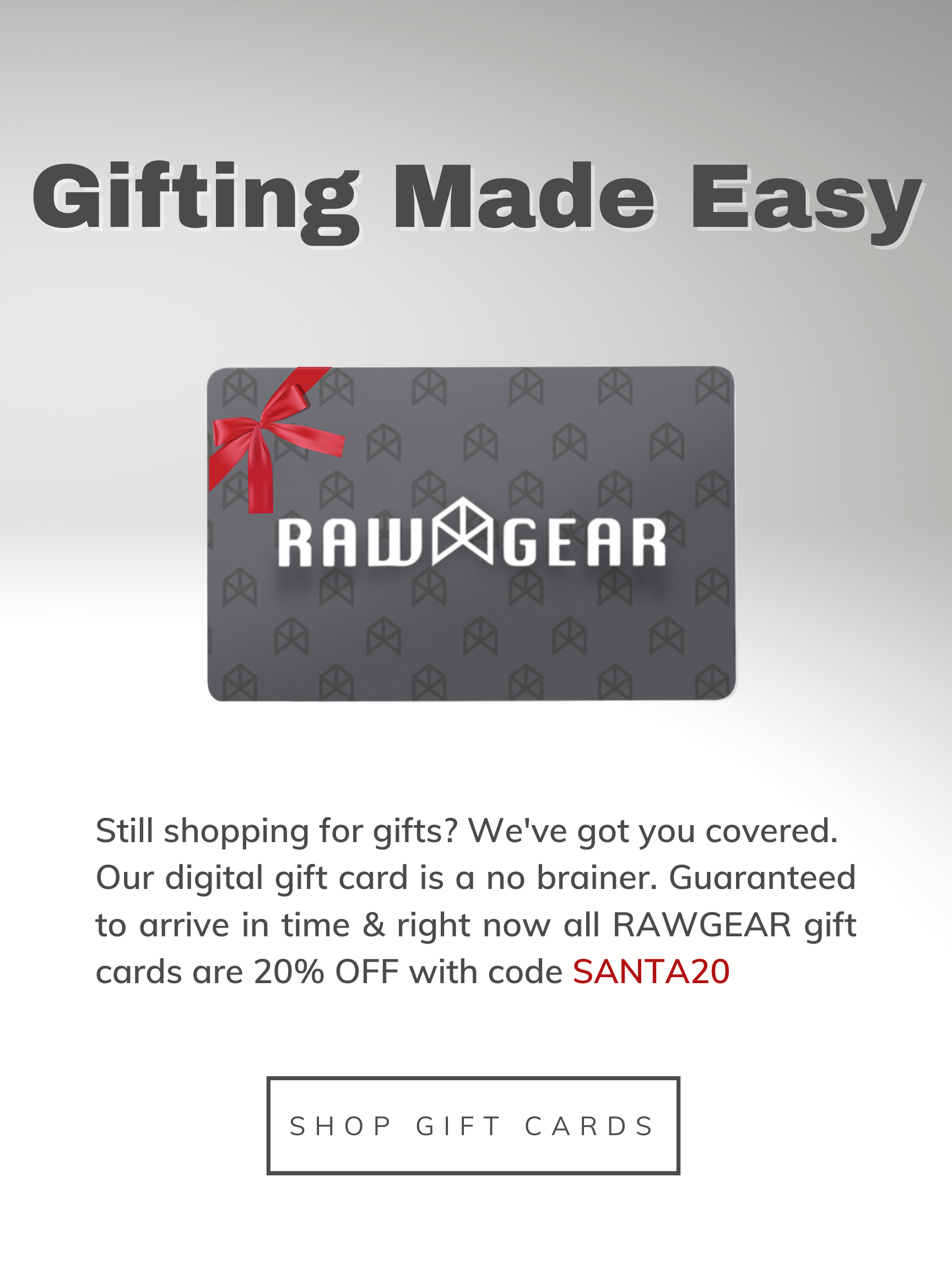 ️ Winter is coming... Rawgear