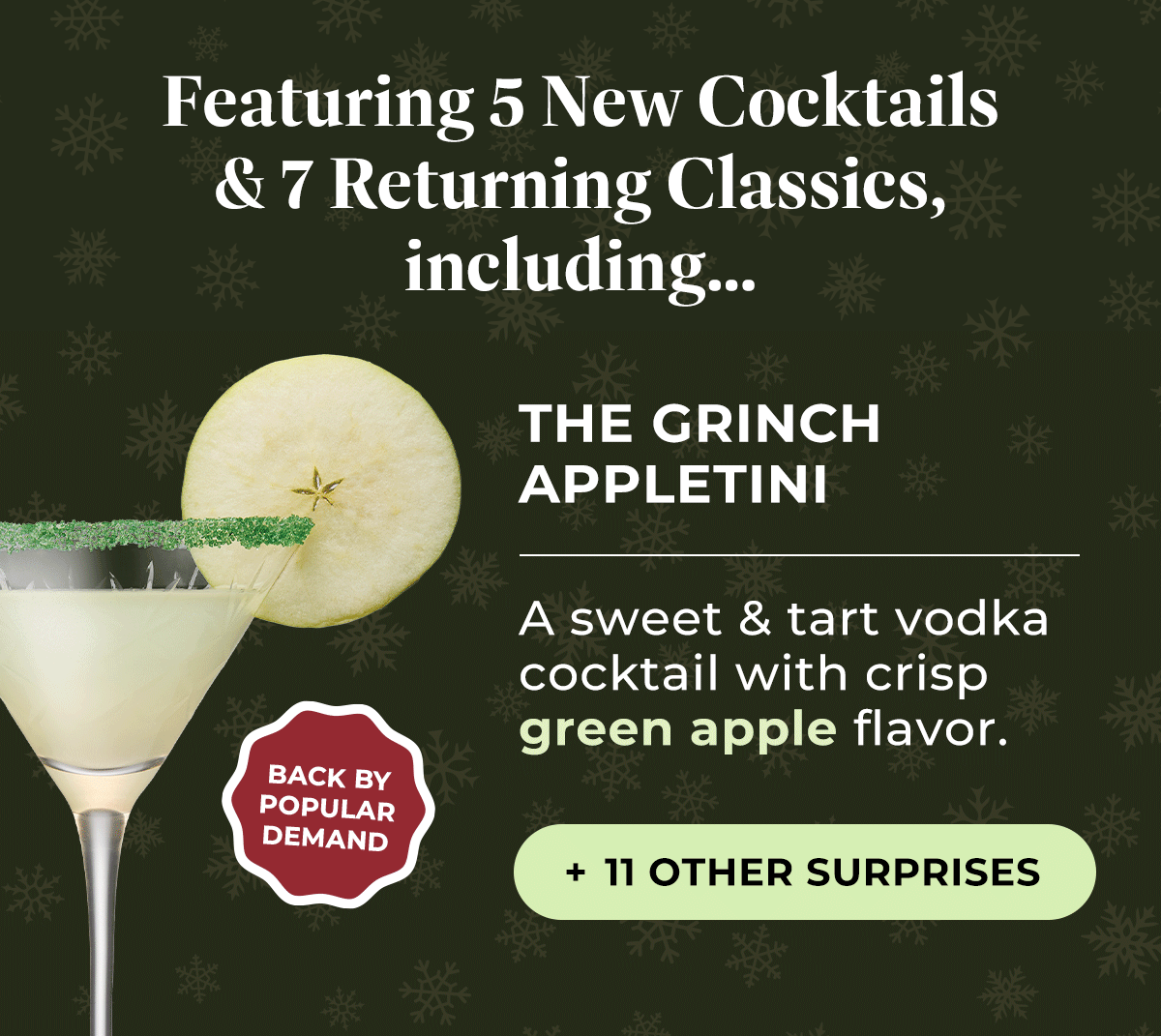 Featuring... The Grinch Appletini