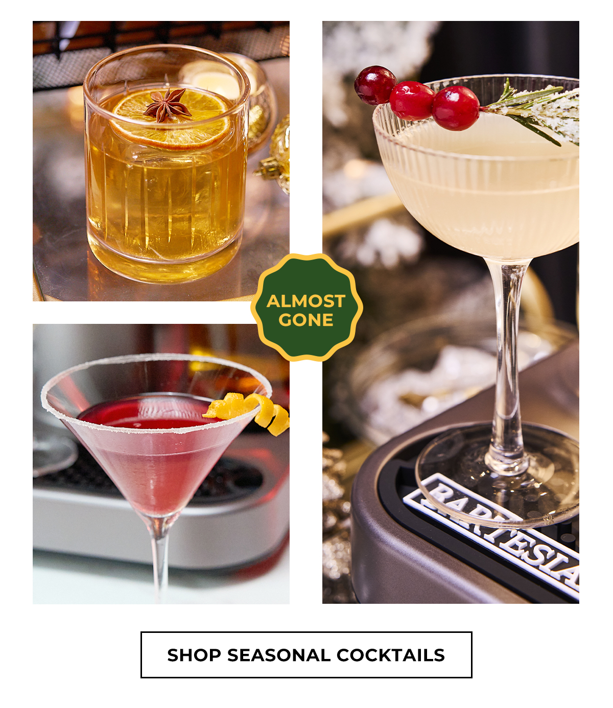 Seasonal Cocktails